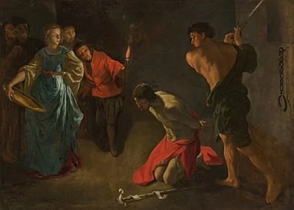  151-Giovanni Lanfranco-Esecuzione di San Giovanni Battista 